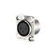 Разъем Roxtone RX3FD-NT XLR панельный female (мама) - изображение 1