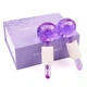 Криосферы Magic Ice Globes Purple для массажа лица, шеи и декольте - изображение 2