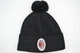 Шапка з помпоном Flexfit FC Milan 53-57 см чёрная (F-0918-528) - изображение 3