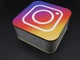 Скринька подарункова квадратна з фанери Instagram 19х19х8.5 см (KF-504) - зображення 1