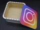 Скринька подарункова квадратна з фанери Instagram 19х19х8.5 см (KF-504) - зображення 2