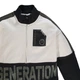 Утепленный спортивный костюм на молнии для мальчика MEK 213MHEP001-677 черный, белый, хаки 170 - изображение 4