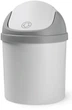 Ведро для мусора MBM HOME с крышкой BIN-10 5 л Пластиковое Серое (BIN-10 5L GRAY ) - изображение 2