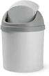 Ведро для мусора MBM HOME с крышкой BIN-10 5 л Пластиковое Серое (BIN-10 5L GRAY ) - изображение 3