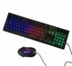 Набор геймерский Клавиатура компьютерная проводная HK-6300TZ Big с LED RGB подсветкой + мышка - изображение 8