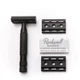Станок для гоління Т-подібний Rockwell 6S Stainless Steel Safety Razor Matte Black (нержавіюча сталь,темний) - изображение 3