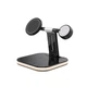 Док-станция JYD 3в1 LED Magnetic wireless charger 15W Max для iPhone/Samsung/Apple Watch/AirPods - изображение 5