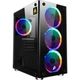 Корпус 1stPlayer X2-3R1 Color LED Black без БП - изображение 1