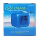 Годинник-будильник нічник Glowing Led Color Change Digital Alarm Clock LED переливаються багатобарвний хамелеон кубик OC10023 - зображення 7