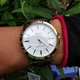 Часы наручные мужские кварцевые золотые с кожаным ремешком оригинал Casio MTP-V004GL-7AUDF (модуль №5058) - изображение 3