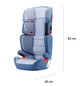 Автокрісло Kinderkraft Junior FIX black / gray KKFJUFIBLGR000 CH3511 - зображення 8