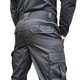 Брюки тактические Armoline POLICE BLACK. XXL - изображение 4