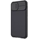 Карбонова накладка Nillkin CamShield Pro Magnetic на Apple iPhone 14/13 (6.1") Чорний - зображення 3