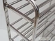 Полка для взуття Shoe Rack MPR6 на 6 ярусів металева хромована - зображення 5