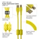 Кабель UDG Ultimate Audio Cable USB 2.0 A-B Yellow Straight 1m (U95001YL) - изображение 4