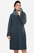 Плащ Exclusive moda М-186 54 Сине-зеленый - изображение 1
