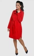 Плащ Exclusive moda М-166 56 Червоний - зображення 2