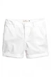 Шорты H&M 34 белый 4775766RP1 - изображение 1