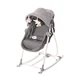 Гойдалка шезлонг колиска 3в1 Lorelli Alicante Grey - зображення 4