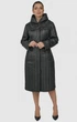 Плащ Exclusive moda М-253 48 Черный - изображение 4