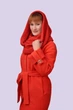 Пальто Randfline М-021-А 48 Коралловый - изображение 3