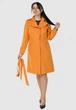 Плащ Exclusive moda М-260 52 Гірчичний - зображення 2