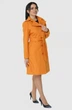 Плащ Exclusive moda М-260 52 Гірчичний - зображення 4