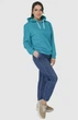 Худи For women М-310 54 Бирюзовый - изображение 3