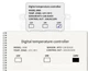 Терморегулятор W88 (W1411) на 220 В регулятор контролер термостат температури для інкубатора, теплиці -19 до +99 10A (676785996) Чорний - зображення 10