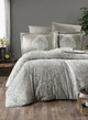 Постільна білизна з люкс сатину First Choice S-466 Milena beige євро m017487 - зображення 1