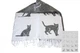 Плед хлопковый LightHouse Cats серый 140x200 2200000552099 - изображение 5