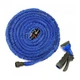 Шланг садовый для полива Magic Hose (Xhose) 60 метров, растягивающийся, с насадкой распылителем Синий - изображение 1