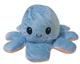 Іграшка м'яка восьминіг двосторонній OCTOPUS 7931 бежево-блакитна - зображення 3