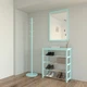 Настінне дзеркало Fenster NVD-08 Бірюзове 83x59x3,7 - зображення 4