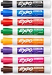 Набір маркерів для дошок сухого стирання EXPO Low Odor Dry Erase Markers Кольорові 8 шт. (80078) - зображення 1