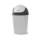 Ведро для мусора MBM HOME с крышкой BIN-10 9 л Пластиковое Серое (BIN-10 9L GRAY) - изображение 1