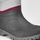 Жіночі чоботи QUECHUA SH100 Warm для зимового туризму сірі EU40/41 - изображение 4