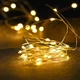 Светодиодная гирлянда Xmas 100 Led на медной проволоке Капля росы теплый белый на Батарейках - изображение 5