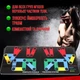 Большая широкая доска для отжиманий комплект TRAINING SYSTEM Тренажер с прорезиненными прочными ручками - ежедневные отжимания широкий и узкий хват для результата - упоры для отжиманий Чёрный - изображение 5