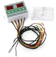 Терморегулятор двухзонный (2 зоны) ZFX-ST3012 на 220 В регулятор контроллер термостат температуры для инкубатора, теплицы -50 до +110 1500 Вт (690292438) Серый - изображение 11