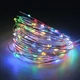 Гирлянда светодиодная LTL Капля Росы нить 50 LED 5м от батареек и USB новогодняя гирлянда на елку мульти - изображение 1