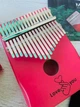 Музыкальный инструмент Калимба 17 key Kalimba Pink Love - изображение 3