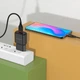 Зарядне мережеве BOROFONE BA48A Orion (1USB 2.1A) Micro USB Чорний - изображение 2