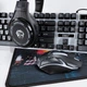 Игровой набор 4 в 1 клавиатура мышь наушники и коврик Combo Gamer с подсветкой - изображение 3