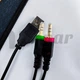 Игровой набор 4 в 1 клавиатура мышь наушники и коврик Combo Gamer с подсветкой - изображение 8