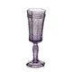 Набор бокалов для шампанского из цветного стекла Glassware Королевский 6 шт 150 мл Фиолетовый 17-208В - изображение 1