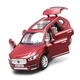 Машинка коллекционная Volvo XC90 металлическая моделька игрушка 15 см Бордовый (4992574) - изображение 3