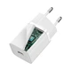 Мережевий зарядний пристрій Baseus Super Silicone PD 30W Type-C EU White (CCSUP-J02) - зображення 4