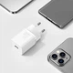 Сетевое зарядное устройство Baseus 30W 1Type-C Super Si Quick Charger PD3.0 3A White - изображение 10
