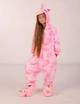 Кігурумі для дівчаток на блискавці піжама Kigurumi єдиноріг дитячий із зірками Магічний Рожевий 130-144 см (2006) - зображення 3